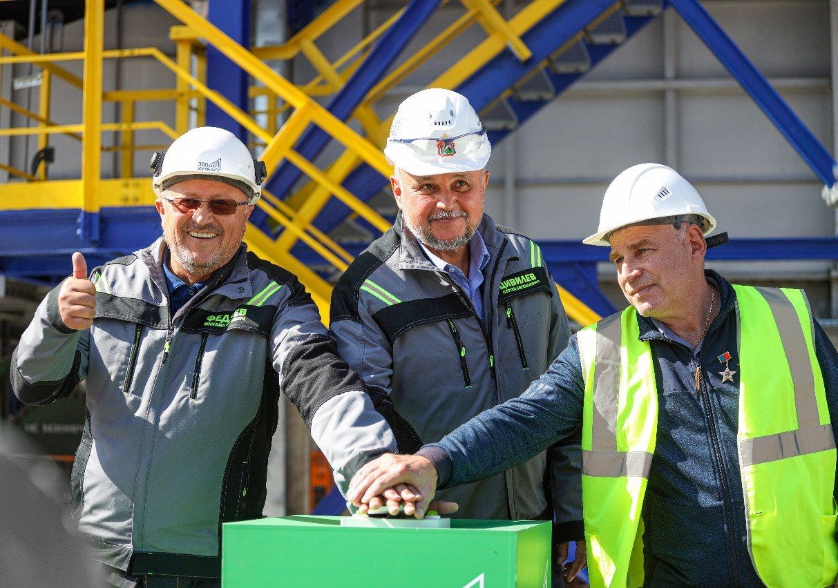 Открытие самого современного в России цеха по производству водорода из природного газа